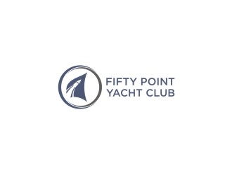 Fifty Point Yacht Club logo design by savana