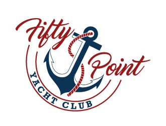 Fifty Point Yacht Club logo design by daywalker