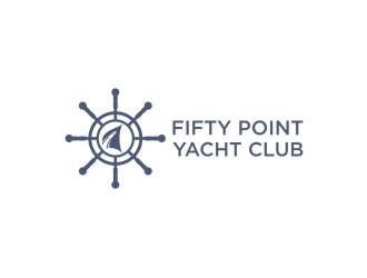 Fifty Point Yacht Club logo design by savana