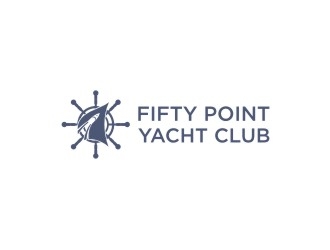 Fifty Point Yacht Club logo design by savana