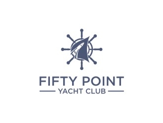 Fifty Point Yacht Club logo design by savana