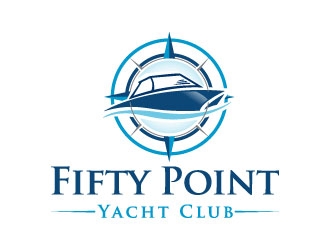 Fifty Point Yacht Club logo design by J0s3Ph