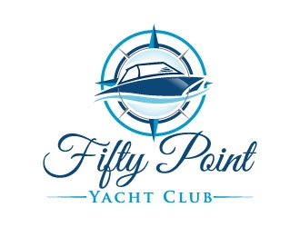 Fifty Point Yacht Club logo design by J0s3Ph