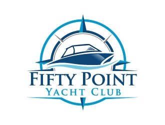 Fifty Point Yacht Club logo design by J0s3Ph