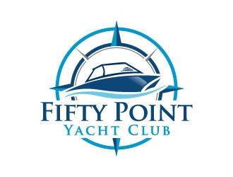 Fifty Point Yacht Club logo design by J0s3Ph