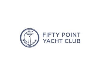 Fifty Point Yacht Club logo design by savana