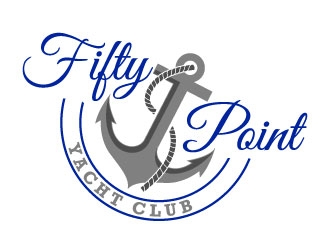 Fifty Point Yacht Club logo design by daywalker