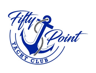 Fifty Point Yacht Club logo design by daywalker
