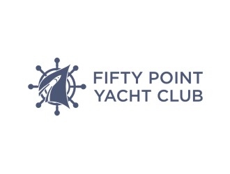 Fifty Point Yacht Club logo design by savana