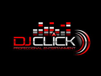 Dj Click logo design by semar