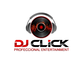 Dj Click logo design by Dawnxisoul393