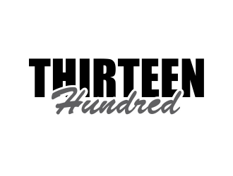 Thirteen Hundred logo design by Girly