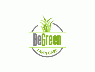 BeGreen Lawn Care logo design by lestatic22