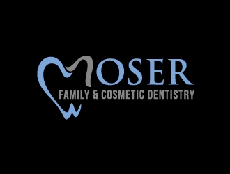 Moser Family & Cosmetic Dentistry logo design by josephope
