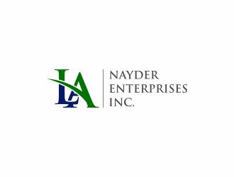 LA Nayder Enterprises, Inc. logo design by haidar