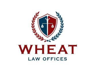 Wheat Law Offices logo design by cikiyunn