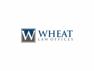 Wheat Law Offices logo design by haidar