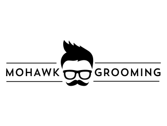 Mohawk Grooming logo design by aldesign