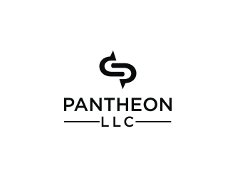 Pantheon LLC logo design by mbamboex