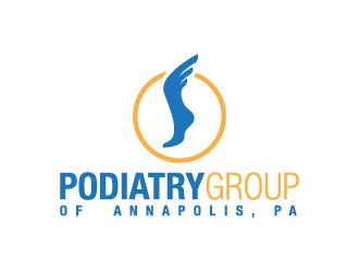 Podiatry Group of Annapolis, PA logo design by gipanuhotko