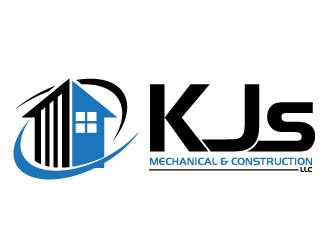 KJs Mechanical and Construction LLC logo design by Dawnxisoul393