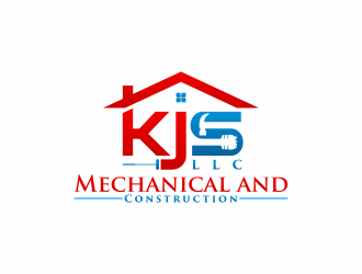 KJs Mechanical and Construction LLC logo design by Shina