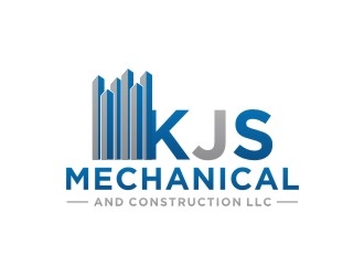 KJs Mechanical and Construction LLC logo design by bricton