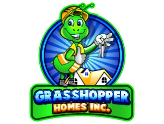 Grasshopper Homes Inc. logo design by uttam
