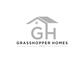 Grasshopper Homes Inc. logo design by Franky.