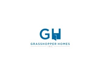 Grasshopper Homes Inc. logo design by Franky.