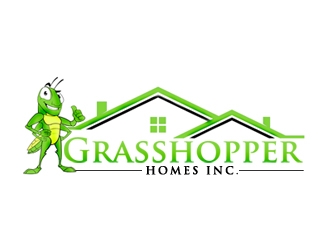 Grasshopper Homes Inc. logo design by samueljho