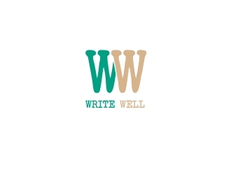 Write Well logo design by coco