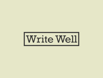Write Well logo design by IrvanB