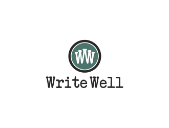 Write Well logo design by dhe27