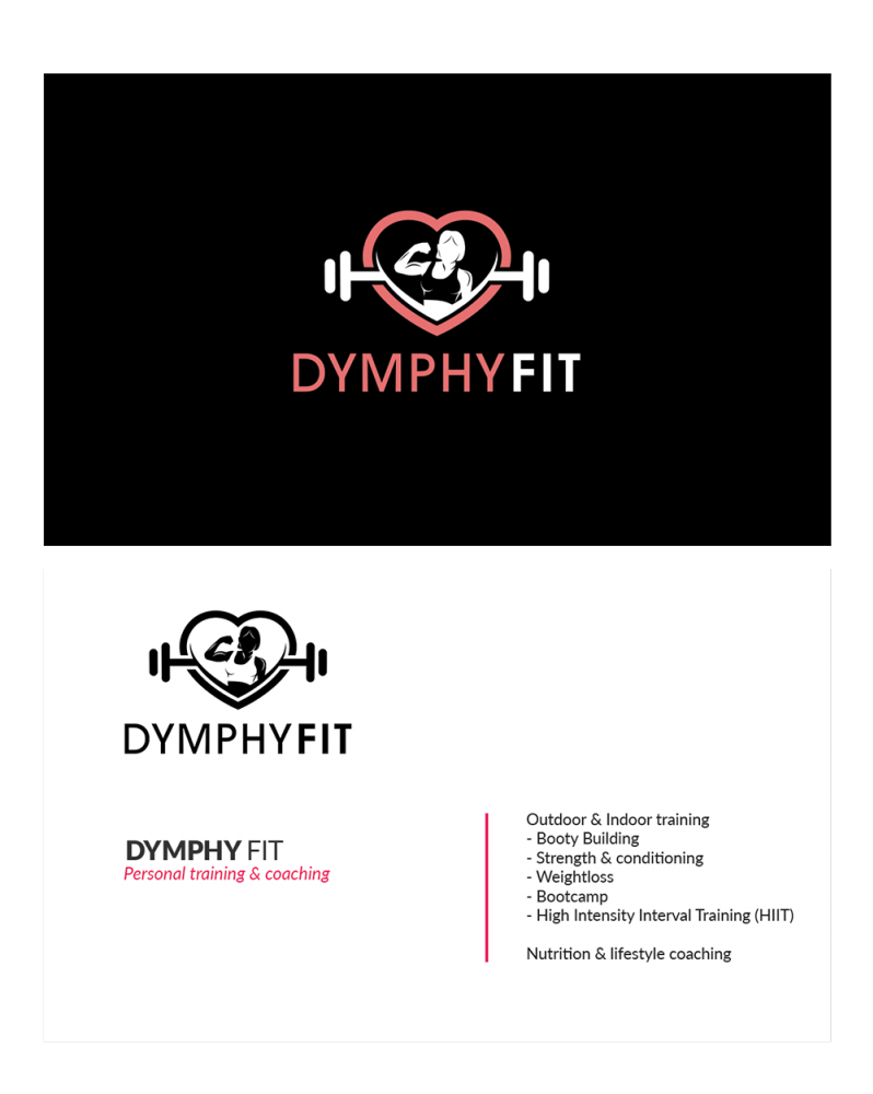 Dymphy Fit logo design by xzieodesigns
