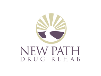 NEW PATH DRUG REHAB logo design by kunejo