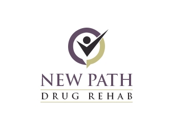 NEW PATH DRUG REHAB logo design by studioart