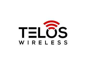 Telos Wireless logo design by excelentlogo