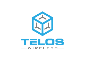 Telos Wireless logo design by pencilhand