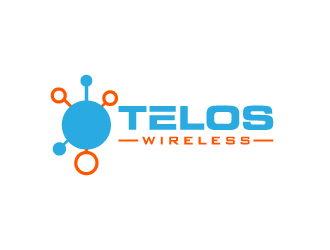 Telos Wireless logo design by pencilhand