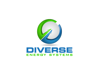 Diverse Energy Systems logo design by pencilhand