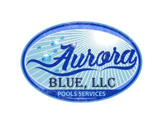 Aurora Blue, LLC logo design by uttam