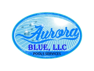 Aurora Blue, LLC logo design by uttam