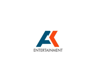 AK Entertainment logo design by dasam
