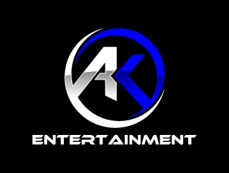 AK Entertainment logo design by jaize