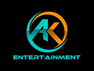 AK Entertainment logo design by jaize