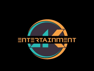 AK Entertainment logo design by tec343