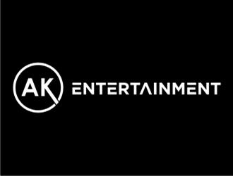 AK Entertainment logo design by sheilavalencia