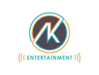 AK Entertainment logo design by kopipanas