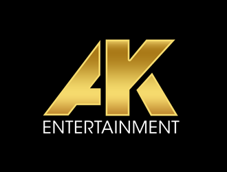 AK Entertainment logo design by kunejo